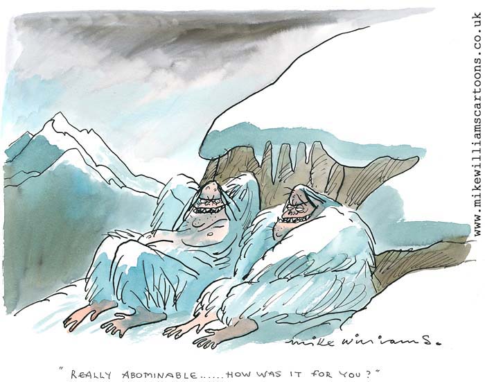 Really Abominable cartoon by Mike Williams